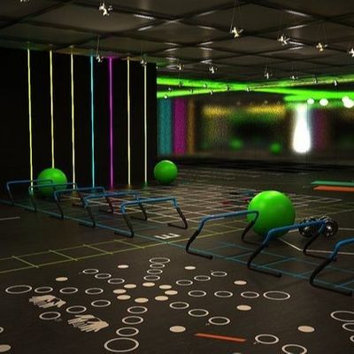 Dobra cena Płytki gimnastyczne z gumy z recyklingu bezpieczeństwa, mata gumowa na plac zabaw ze standardem UE online