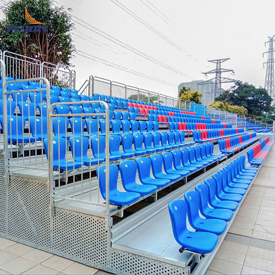Dobra cena Temporary Outdoor Chairs Gym Aluminum Bleachers with Plastic Seats online