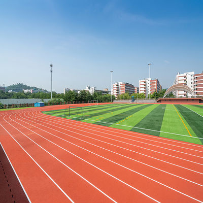 Dobra cena Gumowe bieżnie sportowe EPDM SBR z certyfikatem IAAF systemu warstwowego online