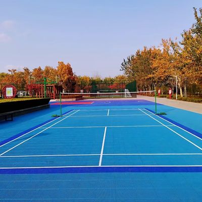 Polipropylenowe blokujące płytki PP, odporne na warunki atmosferyczne płytki podłogowe do sportów outdoorowych