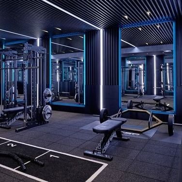 Dobra cena Indoor GYM Gumowa mata podłogowa Czarna SBR z powierzchnią EPDM Flecked online