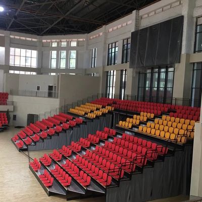 Dobra cena Wygodne, wysuwane siedzisko z materiału PP do siłowni Tribune Indoor Gym online