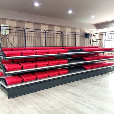 Srebrowy wyciągalny system siedzących na bleacherze