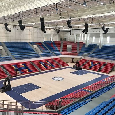 Wygodne teleskopowe przenośne chowane siedzenia na arenę