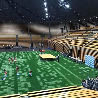 Dobra cena Sztuczna trawa syntetyczna o wysokości 45 mm do piłki nożnej Piłka nożna Sport Court Certyfikat SGS online