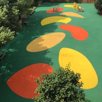 Odporne na hydrolizę piękne granulki gumowe na plac zabaw dla chodnika miejskiego