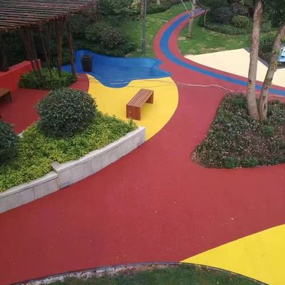 Nietoksyczne kolorowe granulki gumowe EPDM na plac zabaw w parku