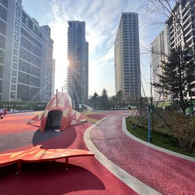Beautiful Colorful EPDM Rubber Granule Heat Resistant Water Resistant