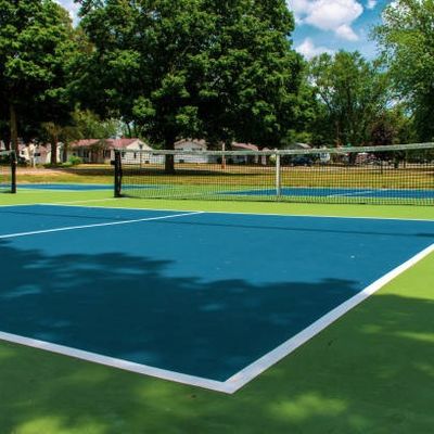Indoor Pickelball Court Przenośna mata rolkowa 60 x 30 stóp Bezpłatna usługa malowania linii
