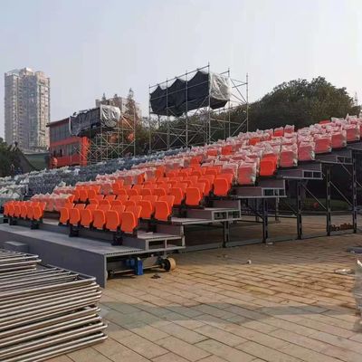 Plastikowe siedzenia stadionowe HDPE na boisko do piłki nożnej na świeżym powietrzu Krzesło stadionowe