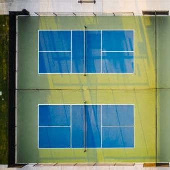 Winylowy podkładek do gry w pickleball z odpornością na poślizg i ochroną UV