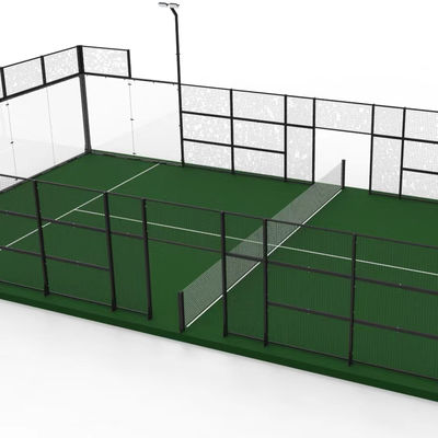 Łatwa instalacja Zielony kort tenisowy padel Materiał syntetyczny 1 rok gwarancji