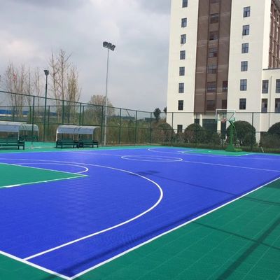 Dobra cena Wytrzymałe i lekkie płytki PP podłogi sportowe grubość 15 mm online