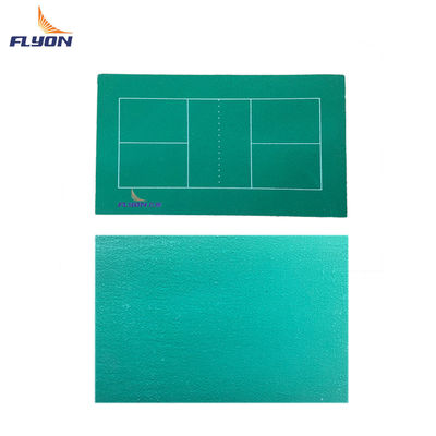 2 mm PVC Pickleball Court Mat z wzorem piasku 198.43 Pound/Roll PVC Acrylic Coating