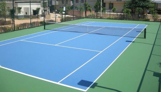 Podłogi sportowe PU o odporności ogniowej klasy 1 z żywicą poliuretanową