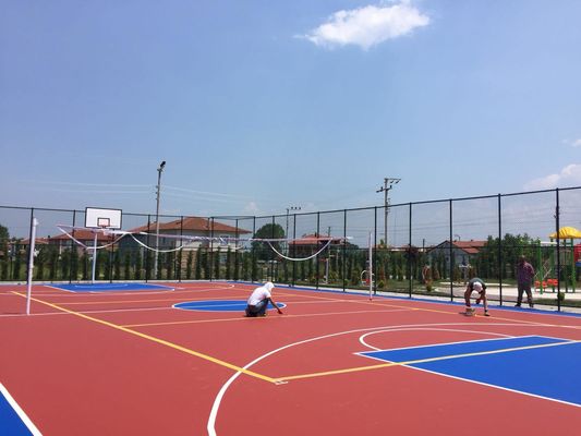 Dobra cena Polyuretanowy kort sportowy w pomieszczeniach wewnętrznych i zewnętrznych 500*500mm lub 1000*1000mm online