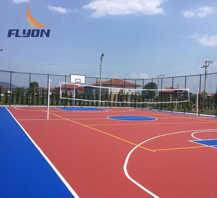 Dobra cena Gładkie lub teksturowane podłogi sportowe PU o masie 20 kg/ bęben do użytku komercyjnego online