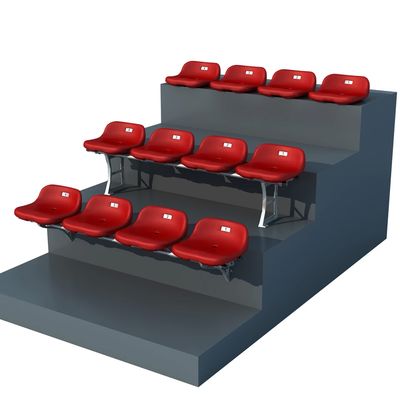 Kolorowe logo na zamówienie HDPE PP Stadion Siedzeń anty starzenia odporne na promieniowanie UV dla wydarzeń wewnętrznych na zewnątrz