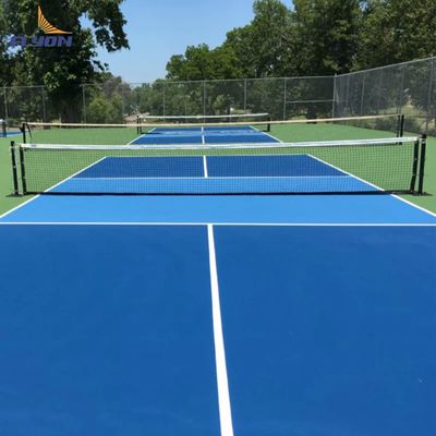 Ślizgoodporny na promieniowanie UV ochronny wycieraczek do gry w pickleball z warstwą podstawy PVC o średnicy 2 mm