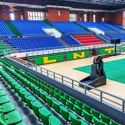 Wysokiej odporności na promieniowanie UV plastikowe siedzenia stadionowe dla różnych mas