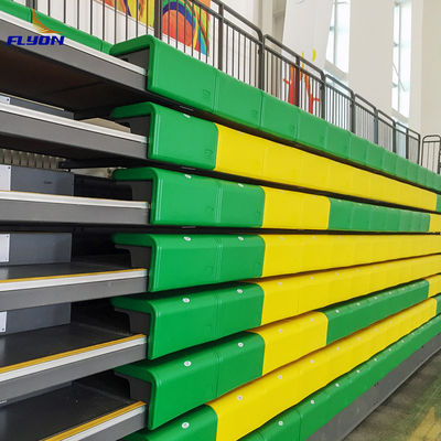 Opcjonalny klamra i podłogi wyciągające bleacher siedzeń dla spersonalizowanych konfiguracji siedzących