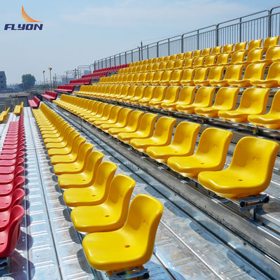 Dobra cena Sportowe trybuny zewnętrzne z aluminium metalowego z opcjonalną barierą ochronną online