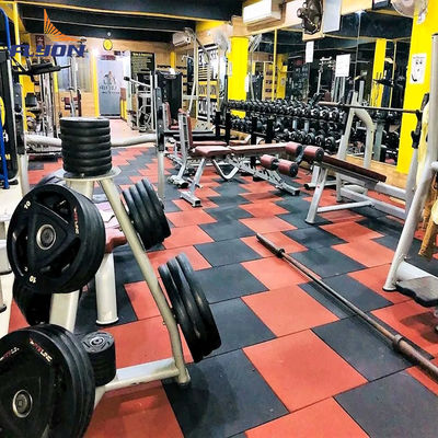 Dobra cena Bezpłatny próbki Custom Logo Gym podłogowy mat z trwałością i anty zużycia powierzchni online