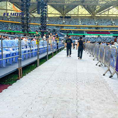 Wysoce trwałe podłogi do wydarzeń przenośne odporne na ogień łatwe w instalacji wysoka trwałość