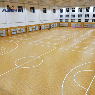 Dobra cena Powierzchnia podłogowa płytek PP o wysokim wpływie dla podłóg sportowych online