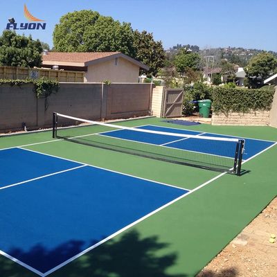 6.56*32.81ft Pickleball Court Mat z 215.23 Sqft Roll Rozmiar 2-3 mm Grubość 2 mm PVC warstwa podstawy