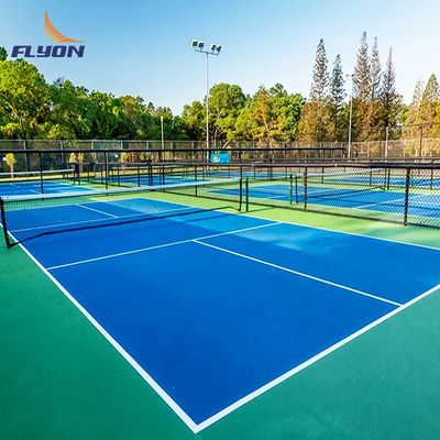 Dobra cena Kryształowy piasek na powierzchni wzór Pickleball Court Odporny na błysk Wysoka trwałość online