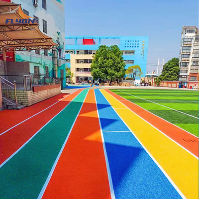 Dobra cena Profesjonalne, bezwonne bieżnie sportowe EPDM, naturalna guma, spoiwo PU online
