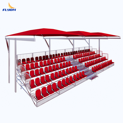 Dobra cena Modułowe składane siedzisko stadionowe z metalową ramą i zadaszeniem online