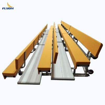 Aluminiowy system siedzących, Nowy stadion, miękkie siedzenia, stalowa ramka, metalowa bleacher