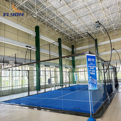 Dobra cena Zielona Gładka Powierzchnia Paddle Tennis Court Łatwa Instalacja Dla Wydajności online
