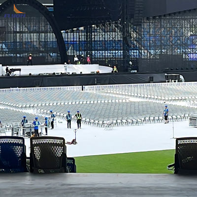 Dobra cena Ognioodporna przenośna podłoga eventowa z roczną gwarancją Łatwa w transporcie i konfigurowalna tymczasowa podłoga online