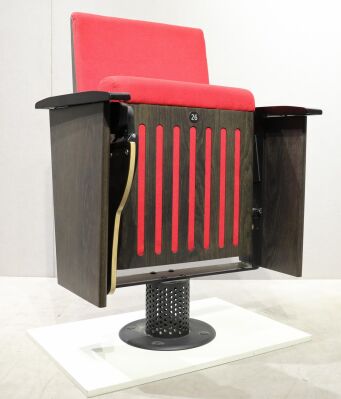 Dobra cena Komercyjne, trwałe, z atestem EN1021 na ognioodporność, nowoczesne fotele kinowe do kin i teatrów online