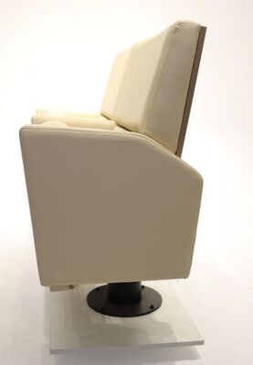 Dobra cena Komercyjne wytrzymałe nowoczesne fotele kinowe EN1021 W pełni tapicerowane online