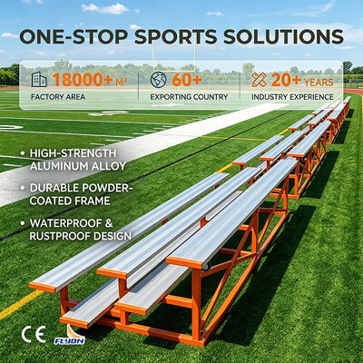 Dobra cena Szybka instalacja Modularny projekt Aluminium Bleachers z 5-letnią gwarancją na przenośne siedzenia stadionu online