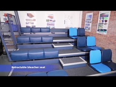 wysuwane siedzisko na trybunie